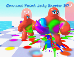 Gun and Paint: Jelly Shooter 3D