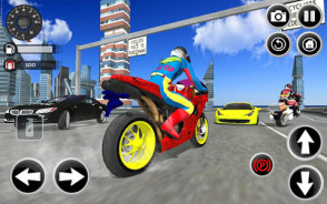 Motorbike Stunt Super Hero Simulator