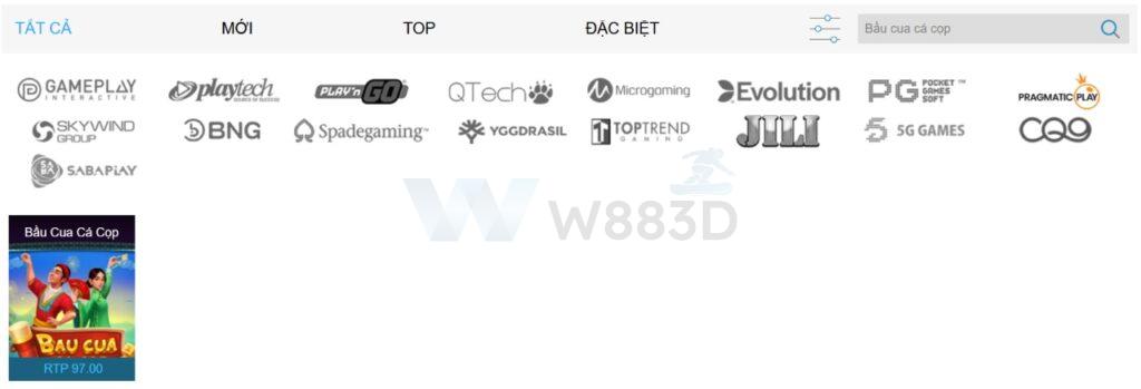 Bau Cua Ca Cop tai W88
