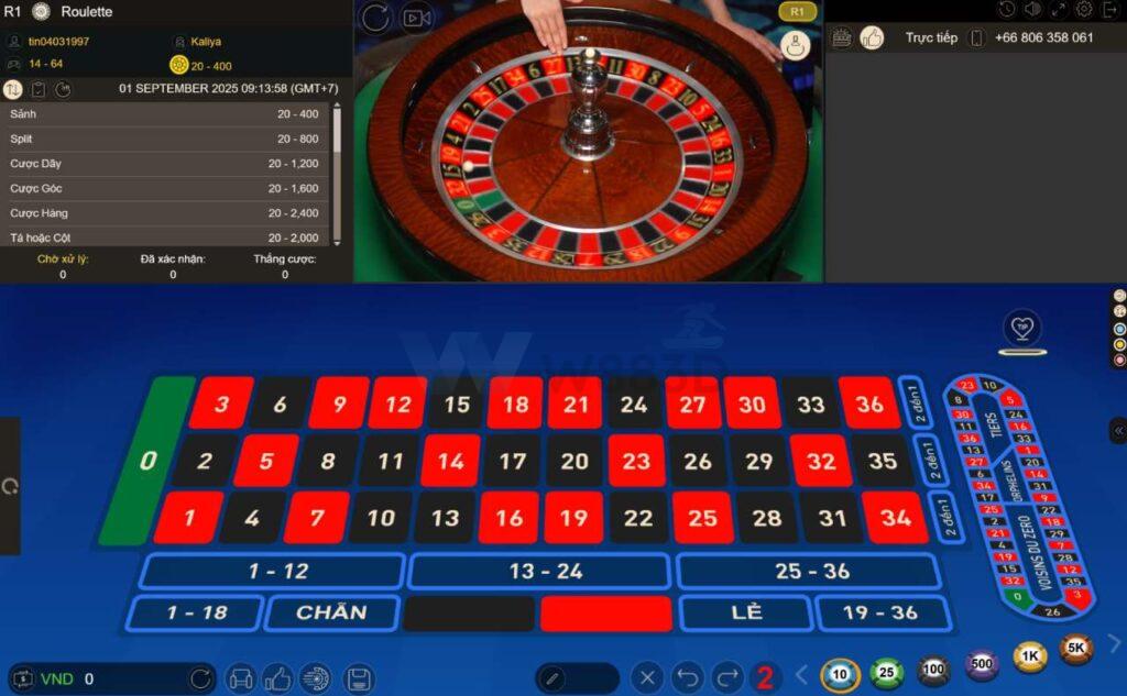 Game Roulette