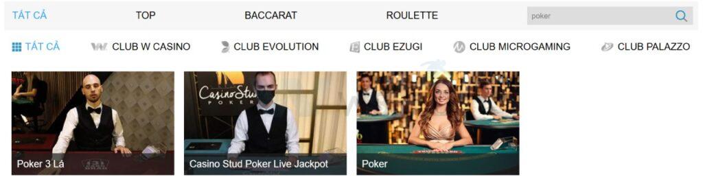 w88 Sanh Poker